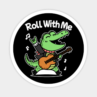 Roll With the Gator Magnet